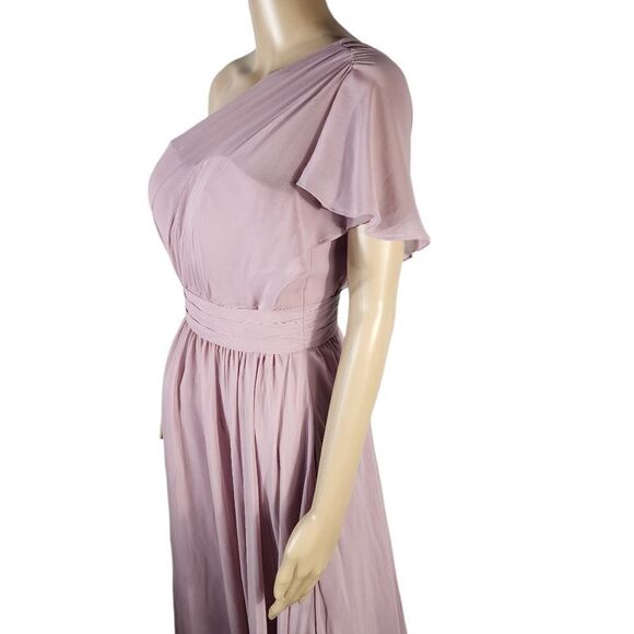 Morilee by Madeline Gardner in EGGPLANT bridesmaids dress - Picture 3 of 8